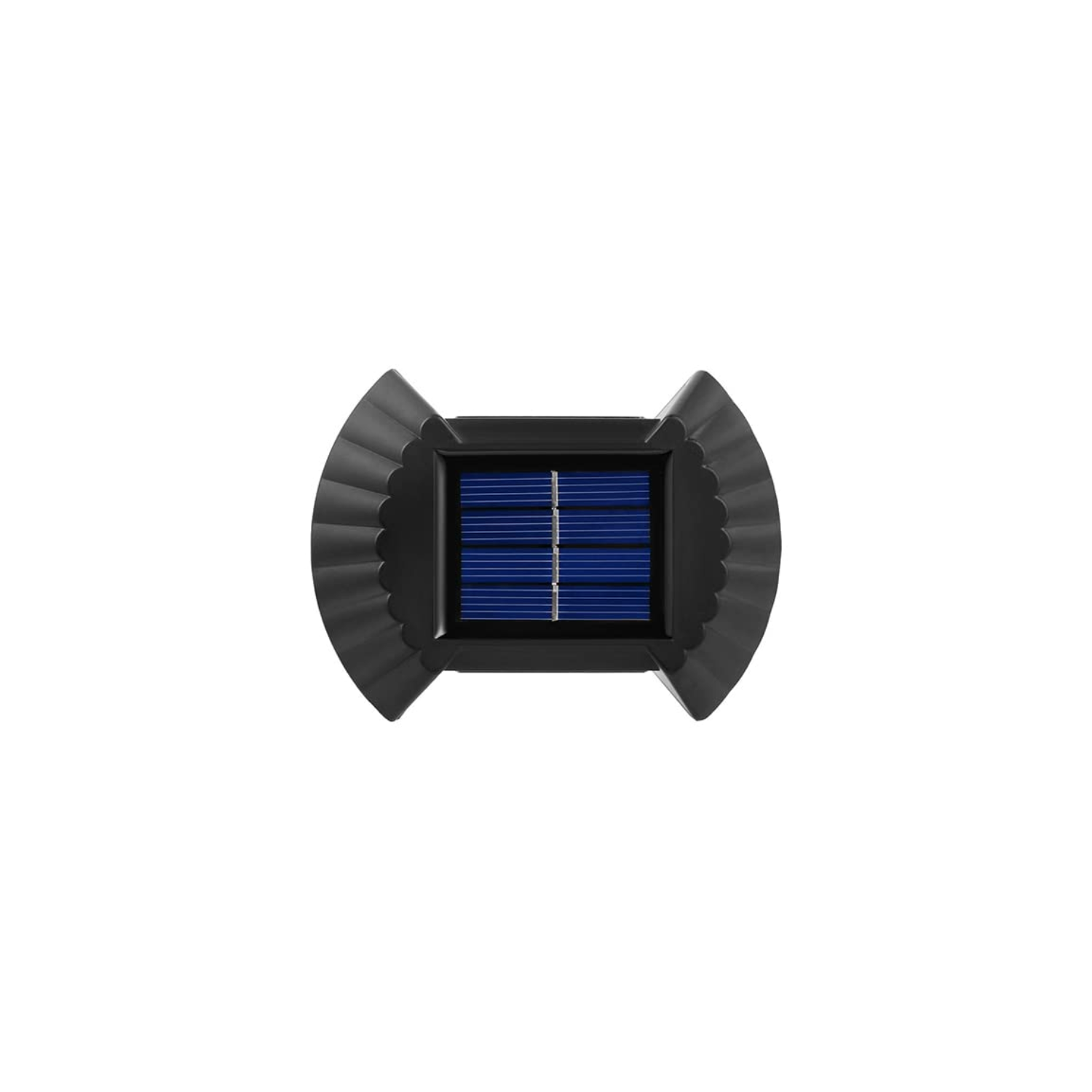 DMak Solar Fence Lights Waterproof Automatic Decorative Outdoor Solar Wall Lights for Deck, Patio, Stairs, Yard, Path and Driveway.(Up-Down Solar))