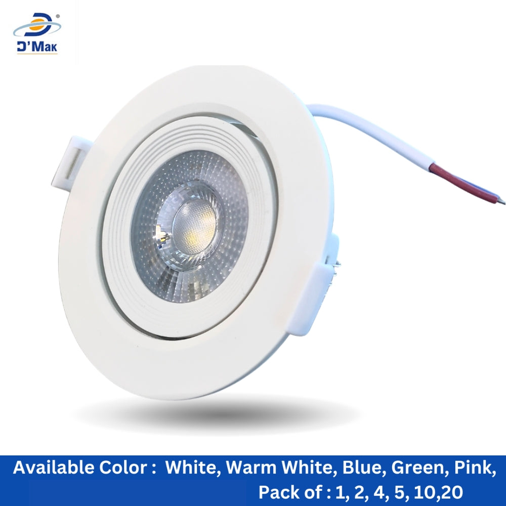 6 Watt Round LED COB Light for POP/ Recessed Lighting