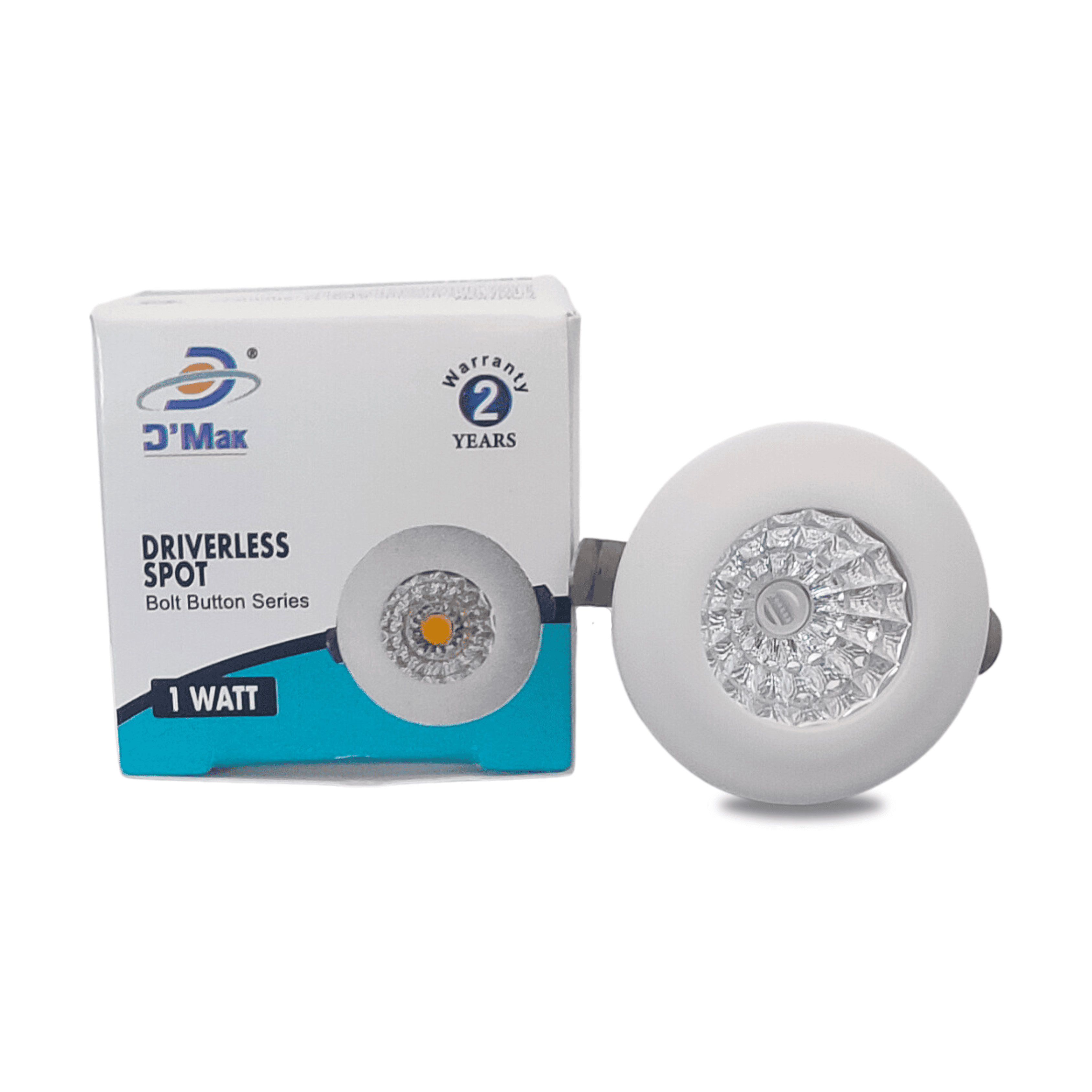 1 Watt Round LED Button COB Light for POP/ Recessed Lighting