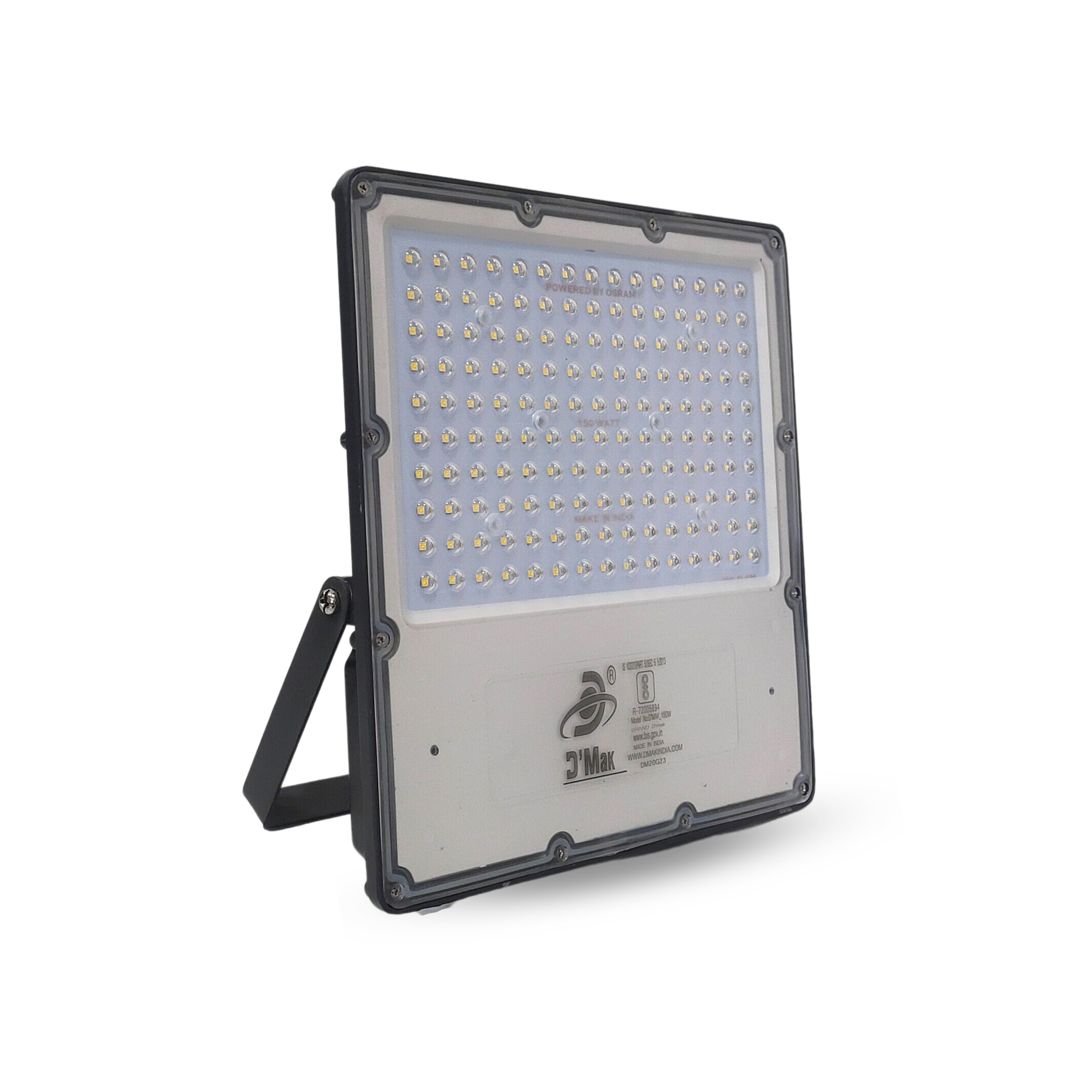 150 Watt LED Flood Light With Lens White Body Waterproof IP65 for Outdoor Purposes