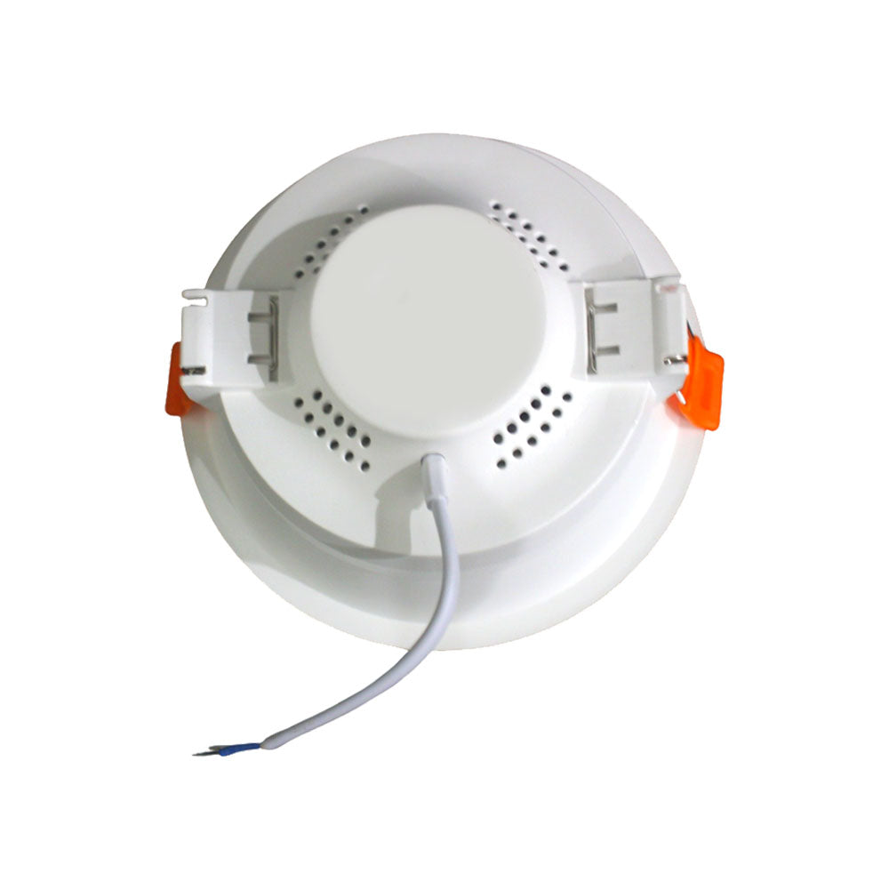 8 Watt Round Deep Down PC (Poly Carbonate) Panel Light in White Body for POP / Recessed Lighting
