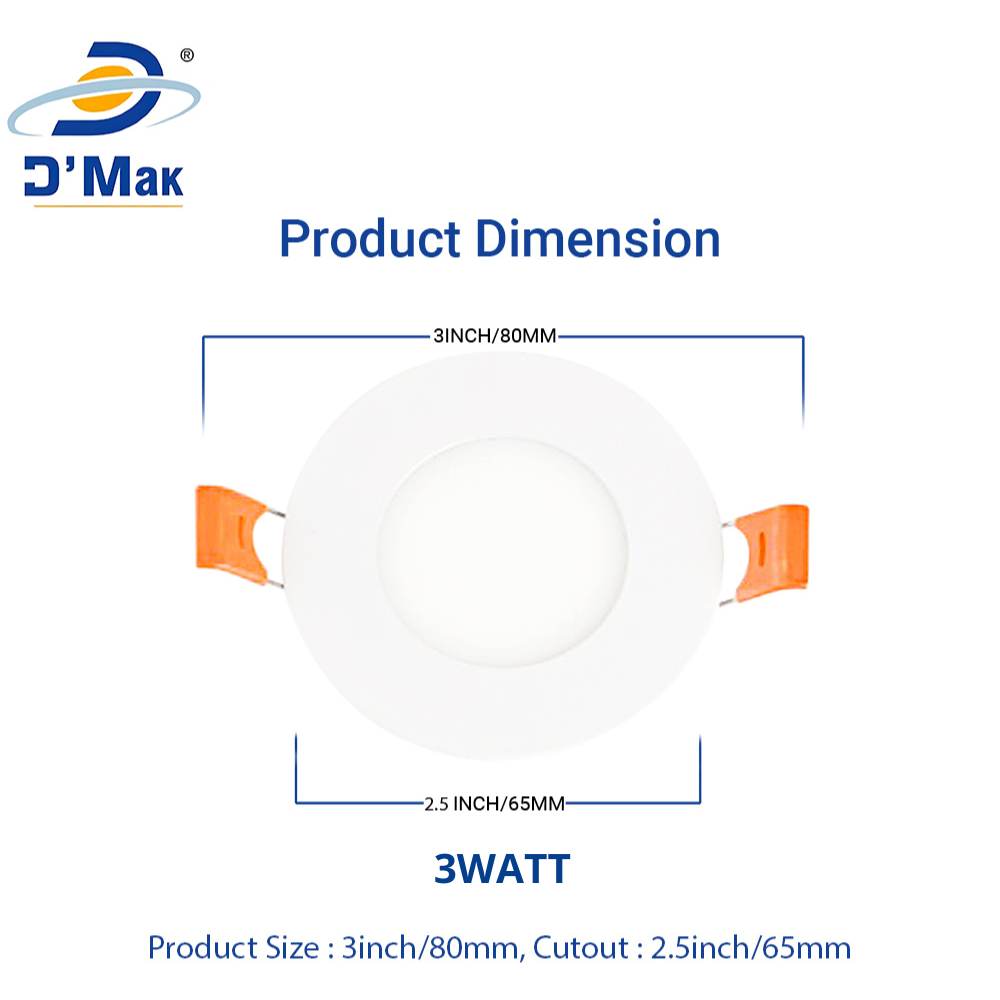 3 Watt Led Conceal Light for POP/ Recessed Lighting