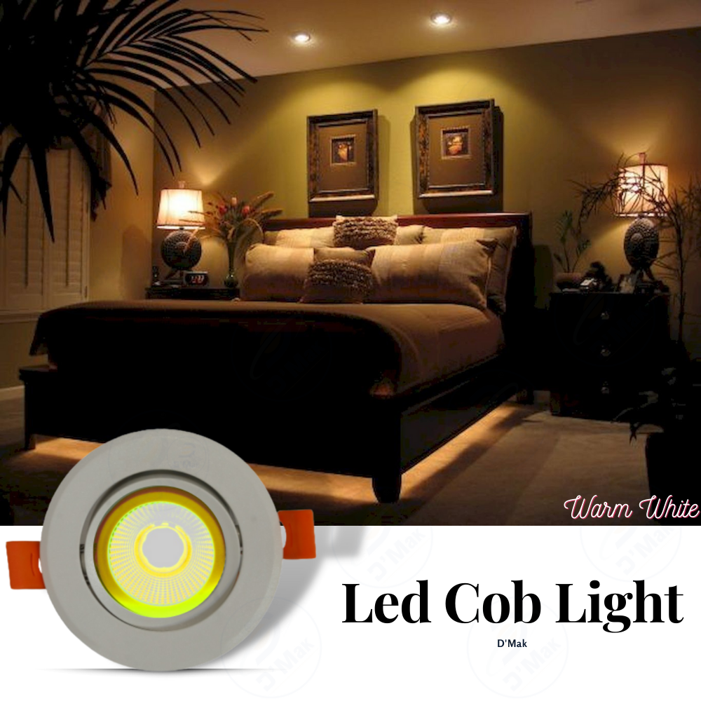 9 Watt Round LED COB Light for POP/ Recessed Lighting