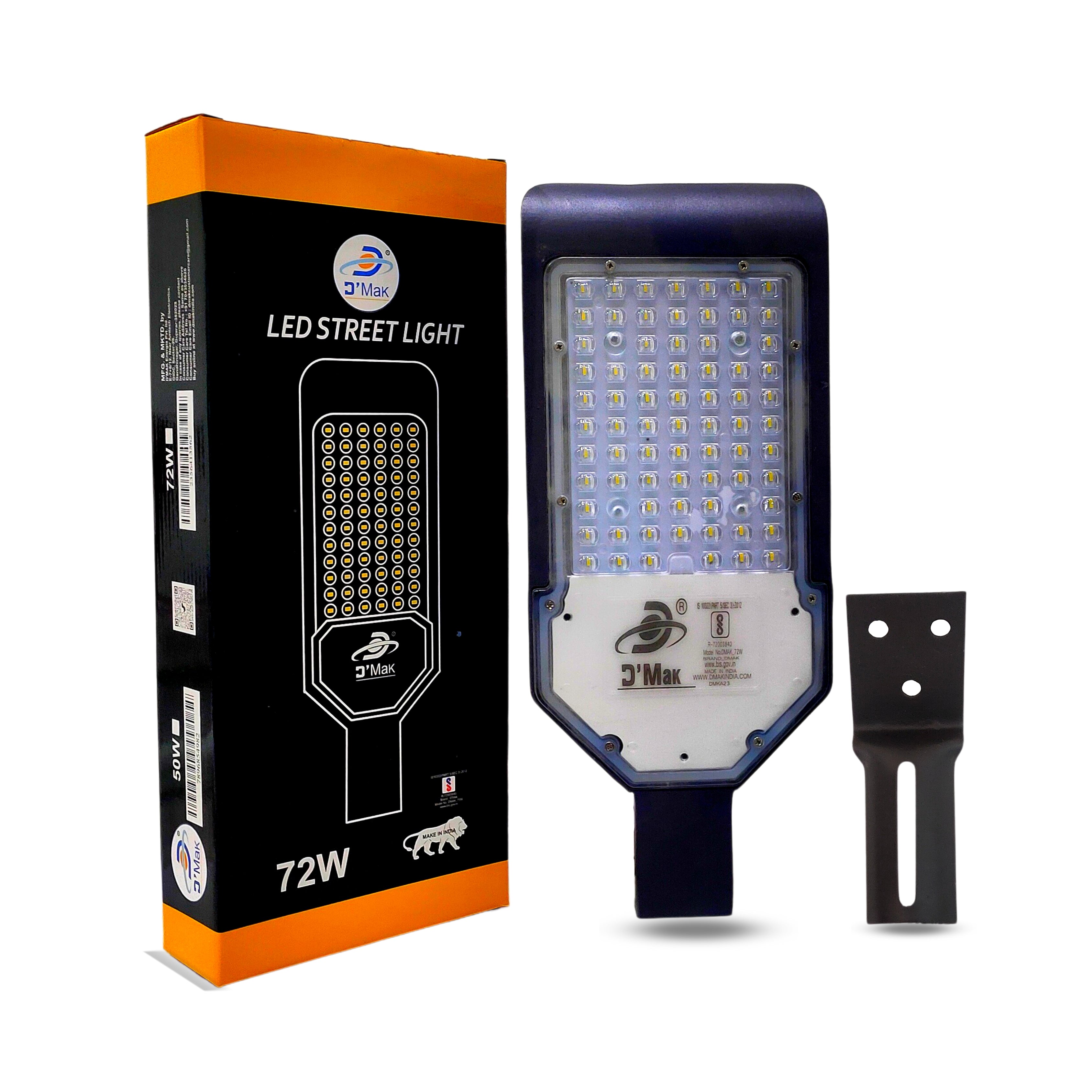 72 Watt LED Street Light With Lens Waterproof IP65 for Outdoor Purposes