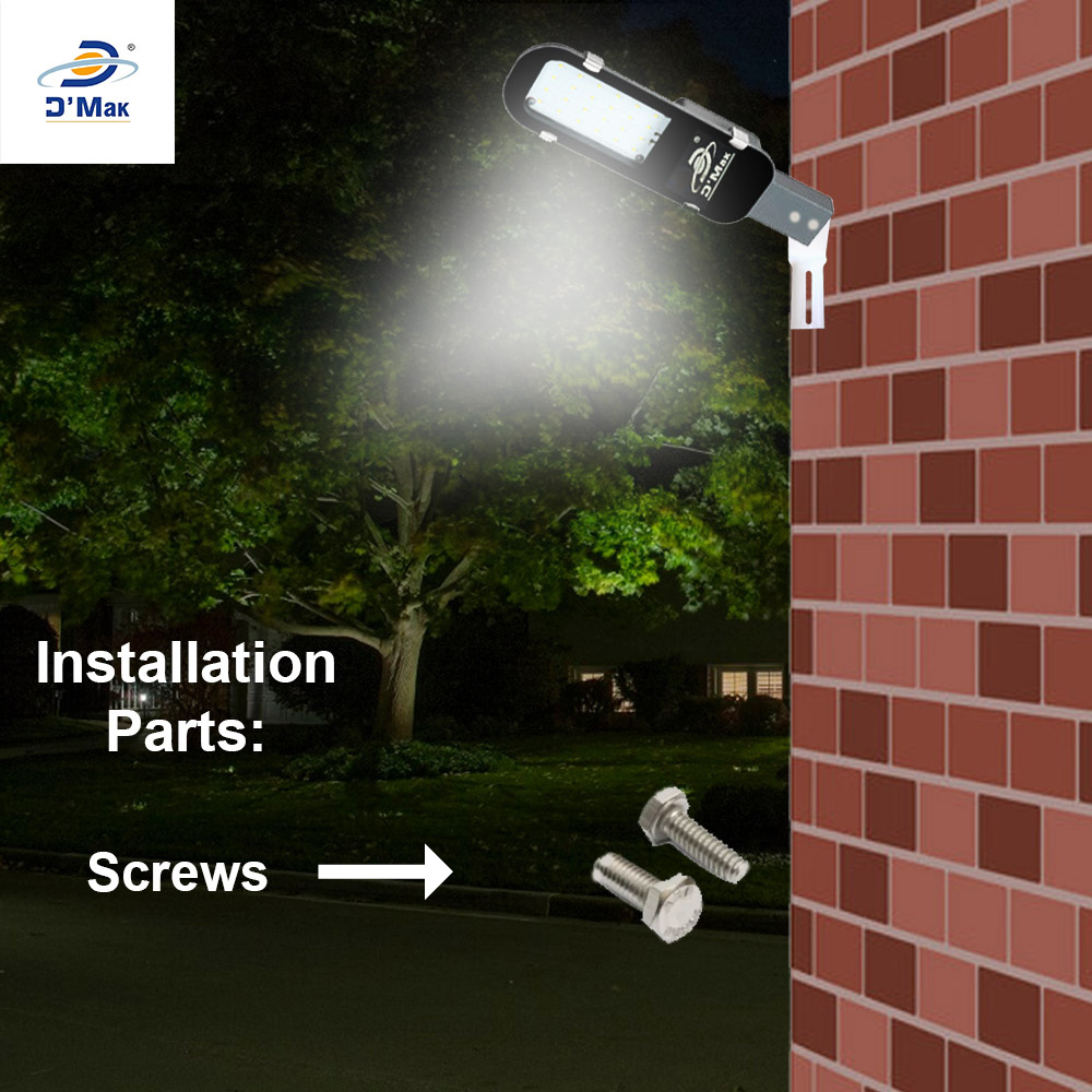 50 Watt Automatic Sensor System LED Street Light Waterproof IP65 for Outdoor Purposes