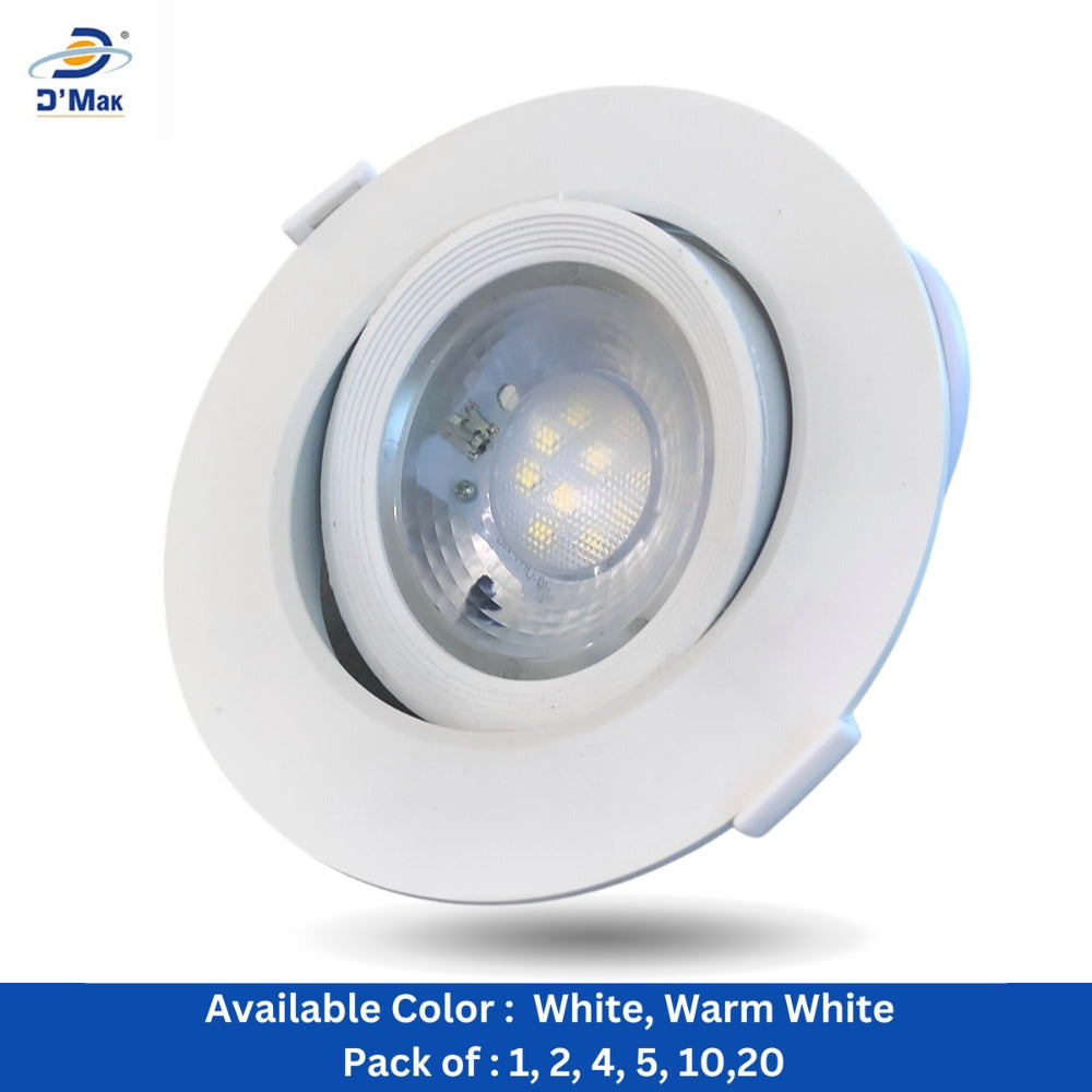 Buy Now LED 9 Watt Round LED COB Light for POP – DMak India
