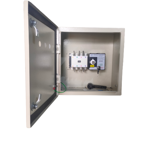 DMAK Switchgear 100 A 4P AUTOMATIC TRANSFER SWITCH WITH ENCLOSURE (DAT4P100)